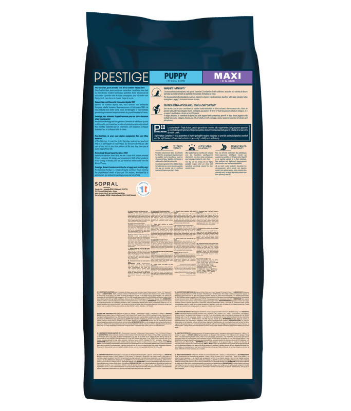 Pro nutrition Prestige Puppy Maxi 15Kg
