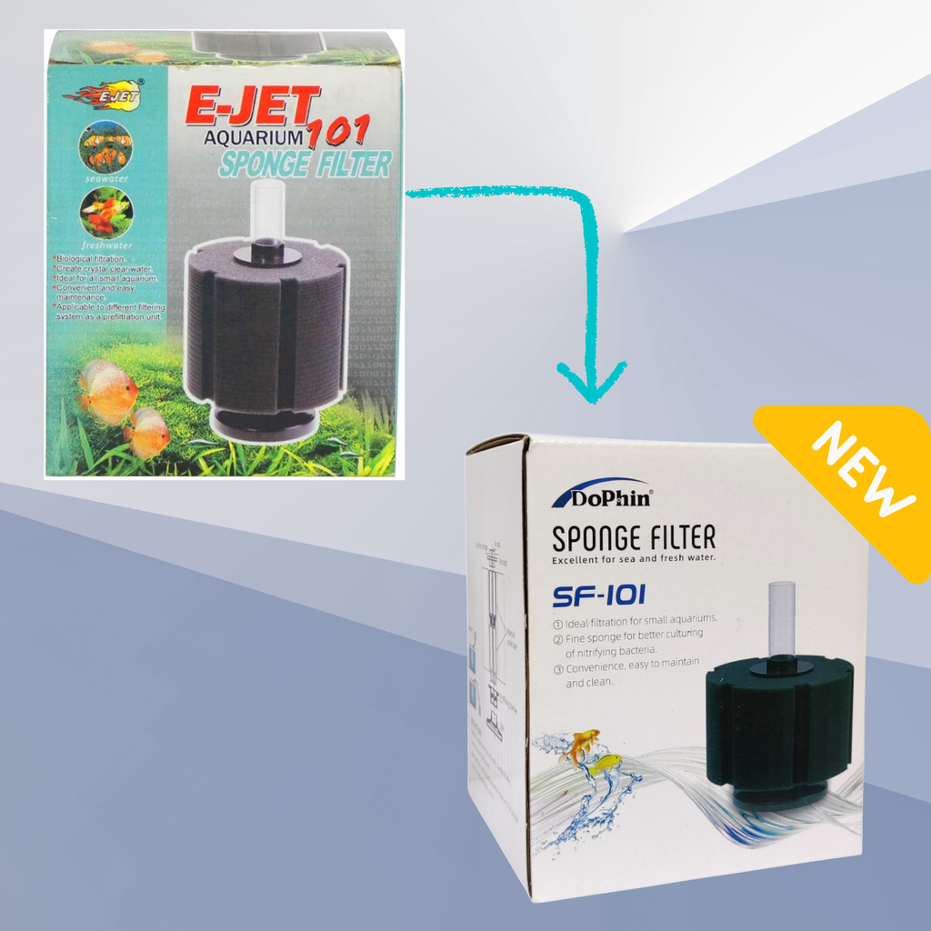KW Zone Dophin Sponge Filter SF-101 [Diameter - Ø9cm]