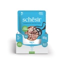 Schesir Complete & Balanced Nutrition Wet Cat Food in Jelly Pouch- Tuna 85g [MOQ:12pcs]