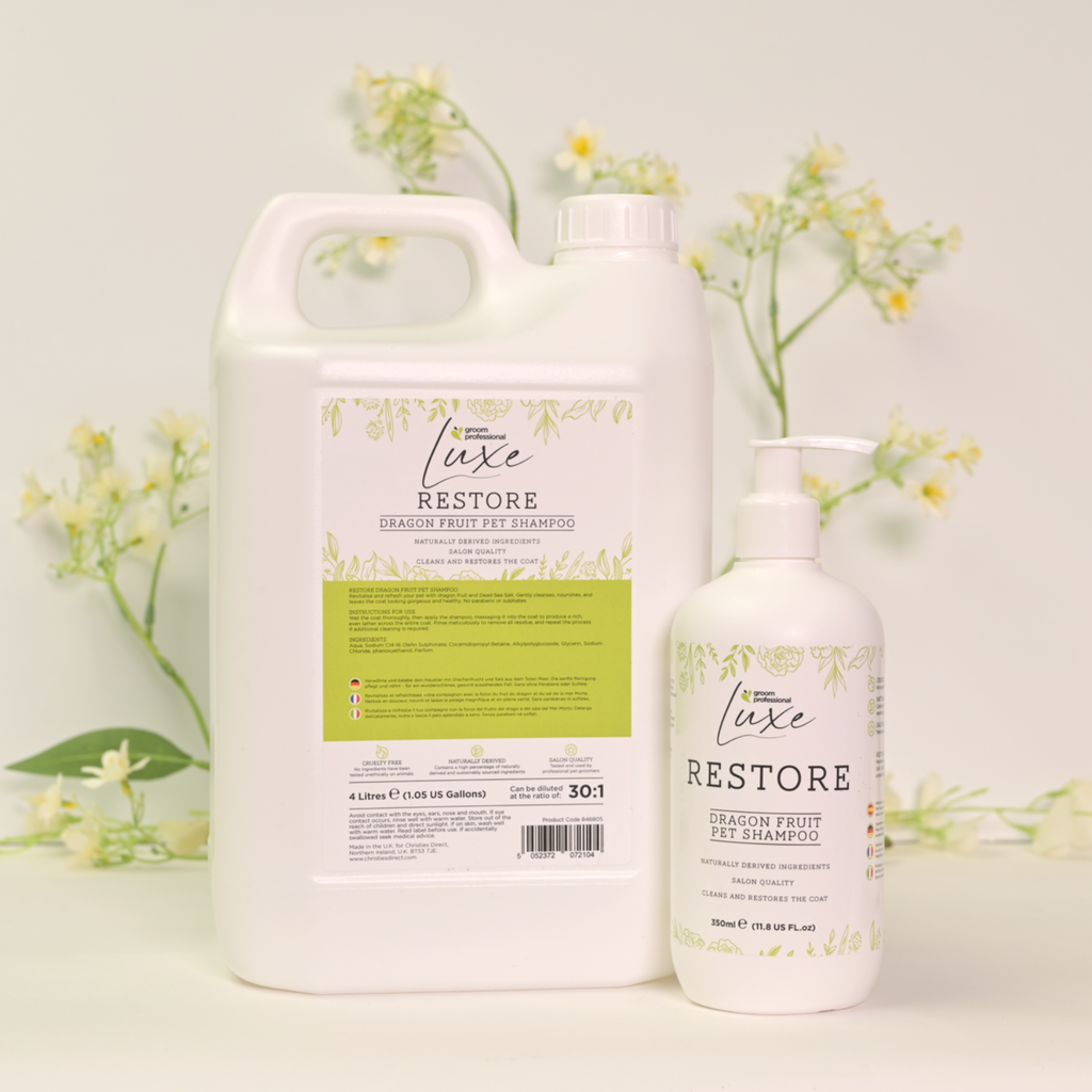 Groom Professional Luxe Restore Dragon Fruit Shampoo- 4Litre