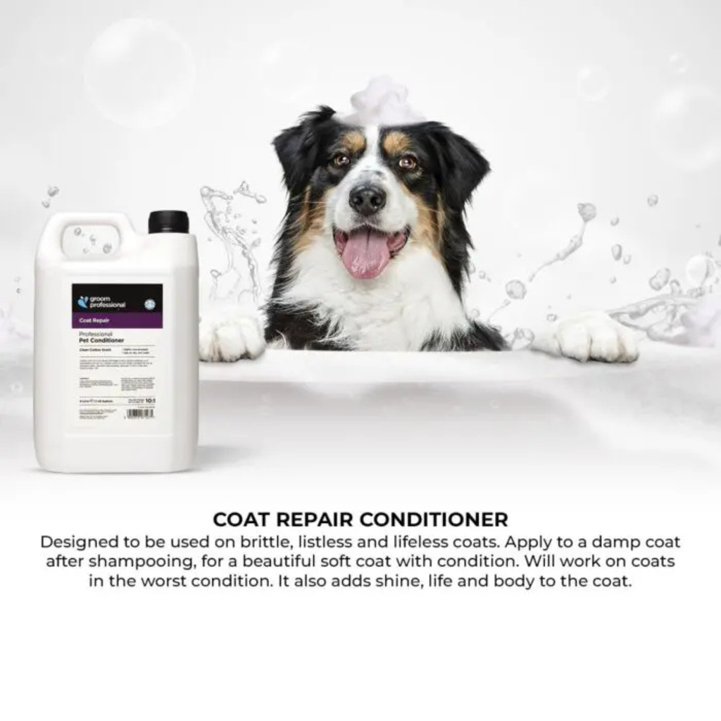 Groom Professional Coat Repair Pet Conditioner[Clean Cotton Scent]-4 litre