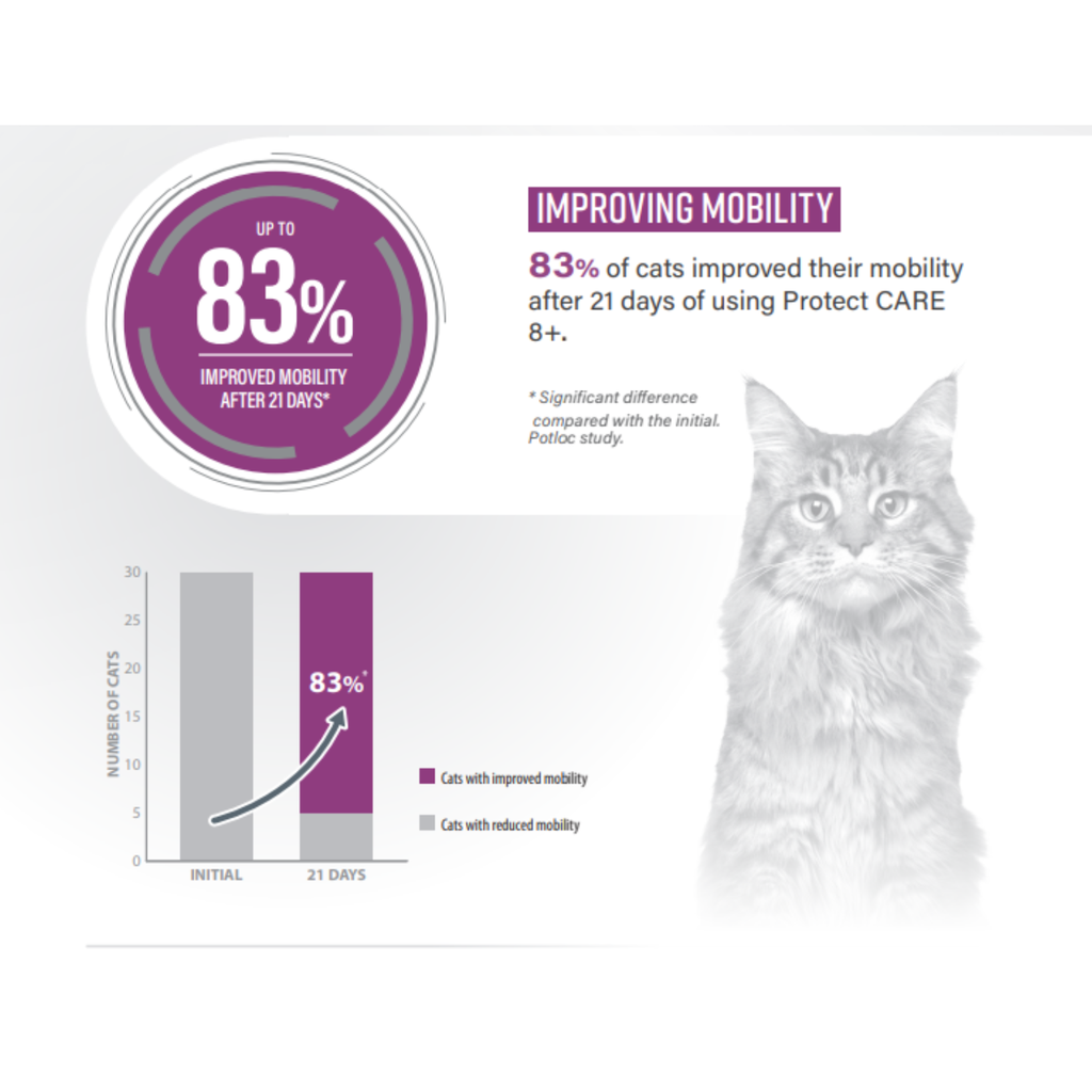 Pro nutrition Protect Care 8+ Cat Food For Adult/Adult 8+/Sterilised-2Kg