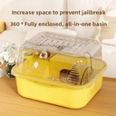 Petbroo Hamster Square Carry Cage - 30*25*19cm