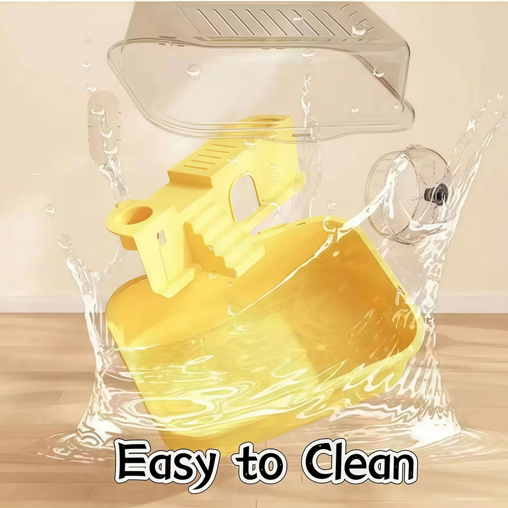 Petbroo Hamster Square Carry Cage - 30*25*19cm