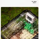 Aquabroo Pink Slide Betta Tank 39*22*22cm