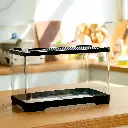 Aquabroo Black Slide Betta Tank 30*19*19