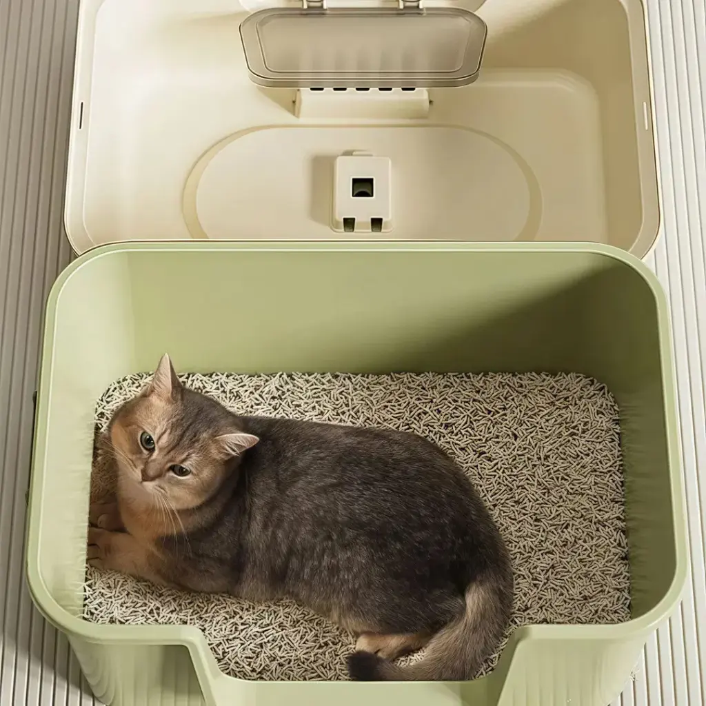 Petbroo High Shield Litter Box 50*38*38cm