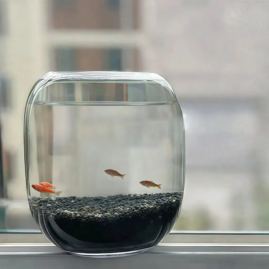 Aquabroo Crystal Globe Bowl 16*16cm