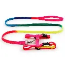 Petbroo Cat Rainbow Leash+Harness S (6 kg) 1.0 x 120 cm