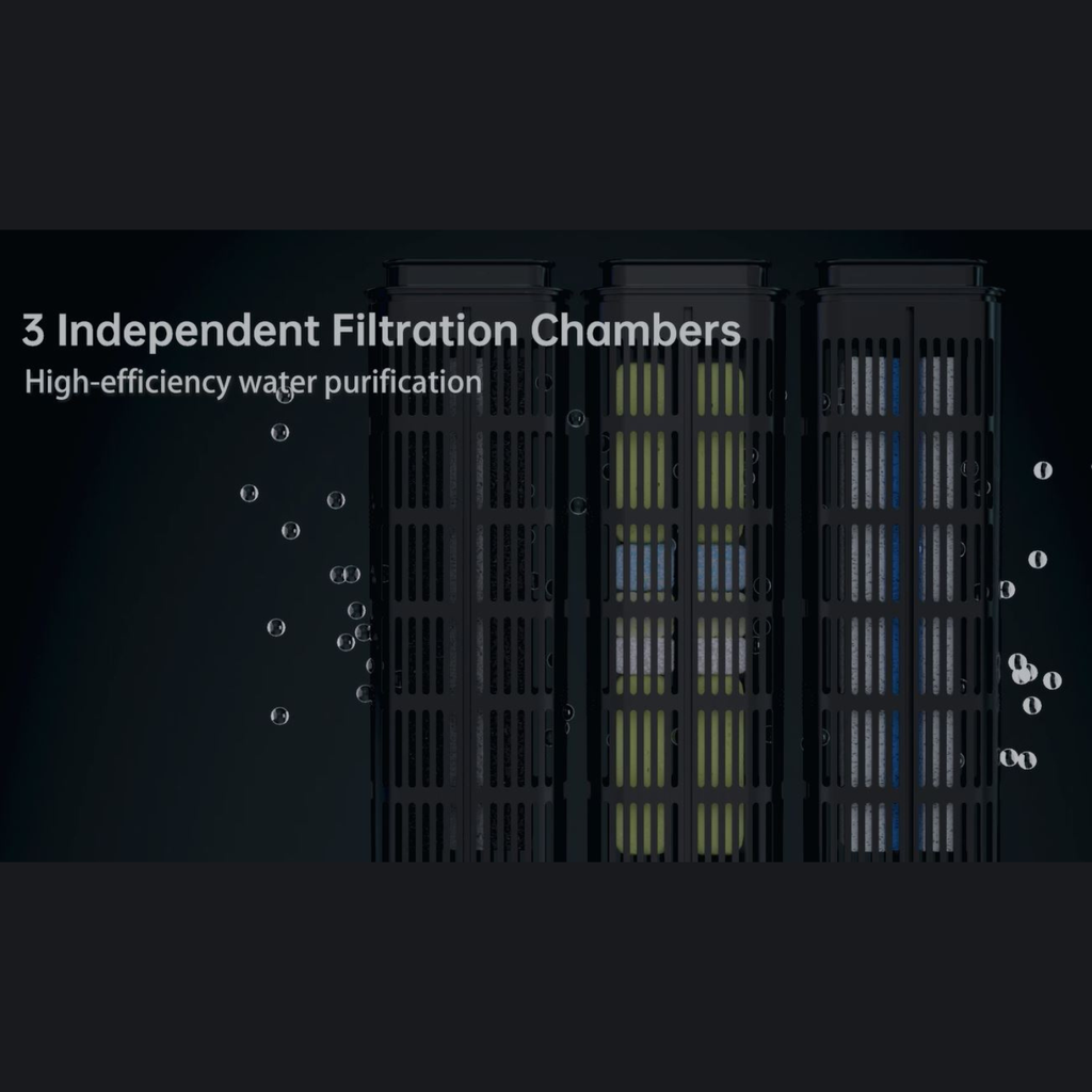 Pawgether Cooke 1s Smart Aquarium With Feeder CK 1S [Wifi Version]-45.4x26.3x35.3cm [30Litre]