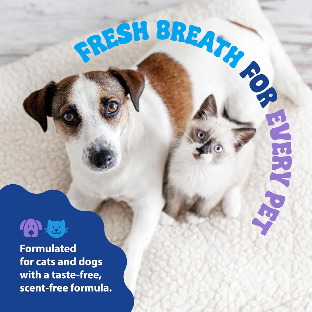 Synergy Labs Dental Fresh Plaque & Tartar Control Water Additive for Dogs & Cats - 503ml