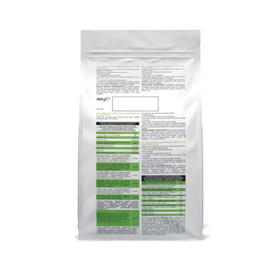 Schesir Cat Dry Food Maintenance With Lamb-Adult[Weight - 400g]