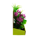 Yusee Aquarium Decorations - Artificial Plant YM-2617 [Height:15cm]