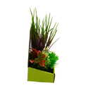 Yusee Aquarium Decorations - Artificial Plant YM-2614 [Height:15cm]
