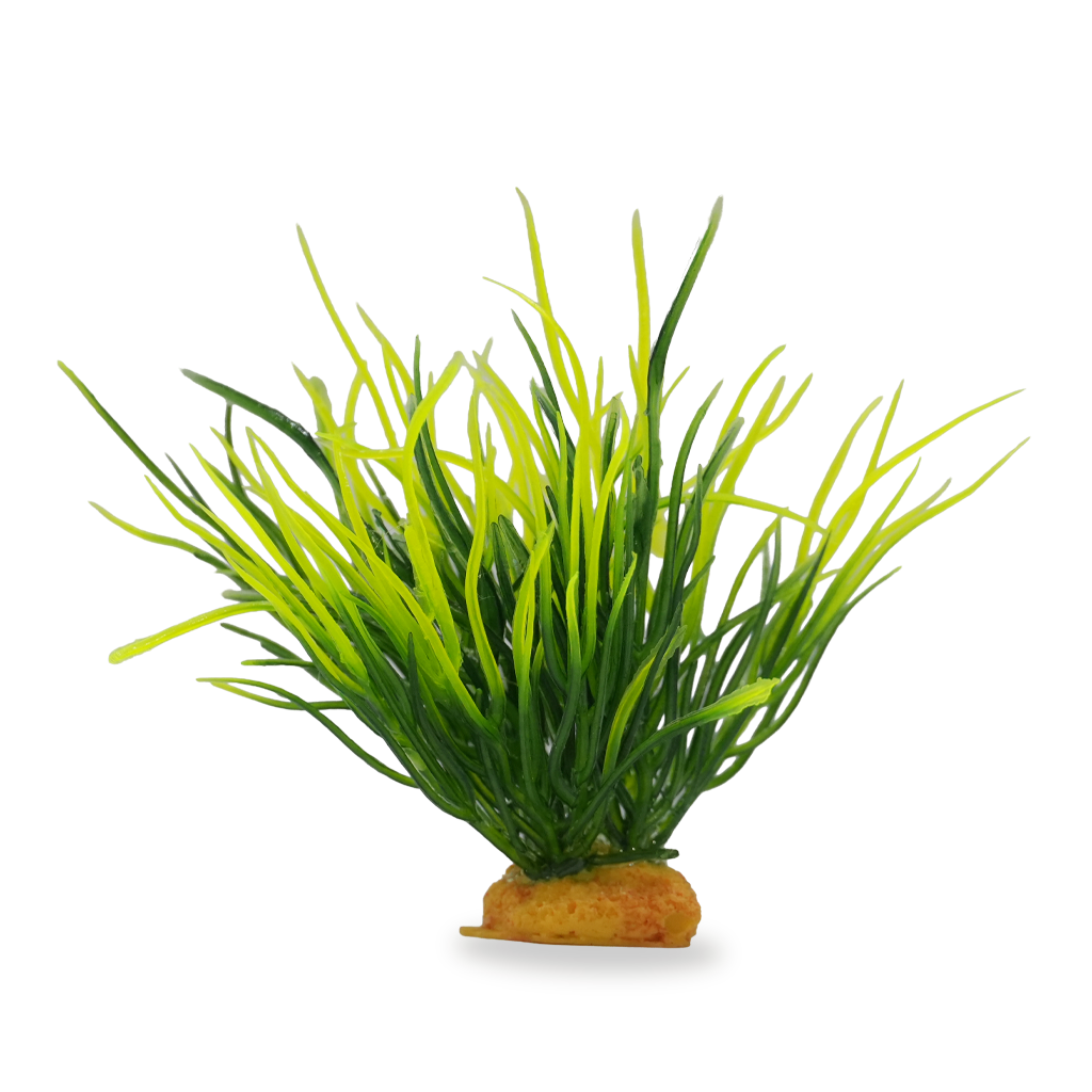 Yusee Aquarium Decorations - Artificial Plant YS-70302-3 [Height:3"]