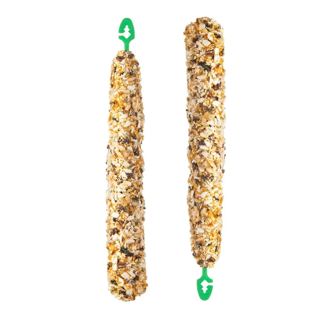 Witte Molen Puur Pauze Sticks with Apricot & Mango for Large Parakeet & Cockatoo  140g[Weight - 140g]