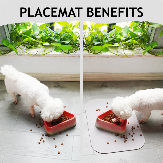 DOCO® Silicone Waterproof Feeding Mats for Dogs and Cats 47 x 36cm(O/S) Hot Pink
