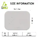 DOCO® Silicone Waterproof Feeding Mats for Dogs and Cats 47 x 36cm(O/S) Hot Pink