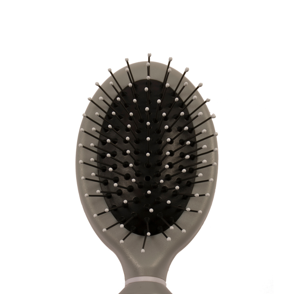 Duvo+ 2-In-1 Grooming Brush Large Black/Grey