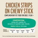 Dog Fest Chicken Strips On Chewy Stick For Adult Dogs - 500g