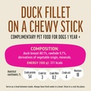 Dog Fest Duck Fillet On Chewy Stick For Adult Dogs - 500g