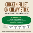 Dog Fest Chicken Fillet On Chewy Stick For Adult Dogs - 500g