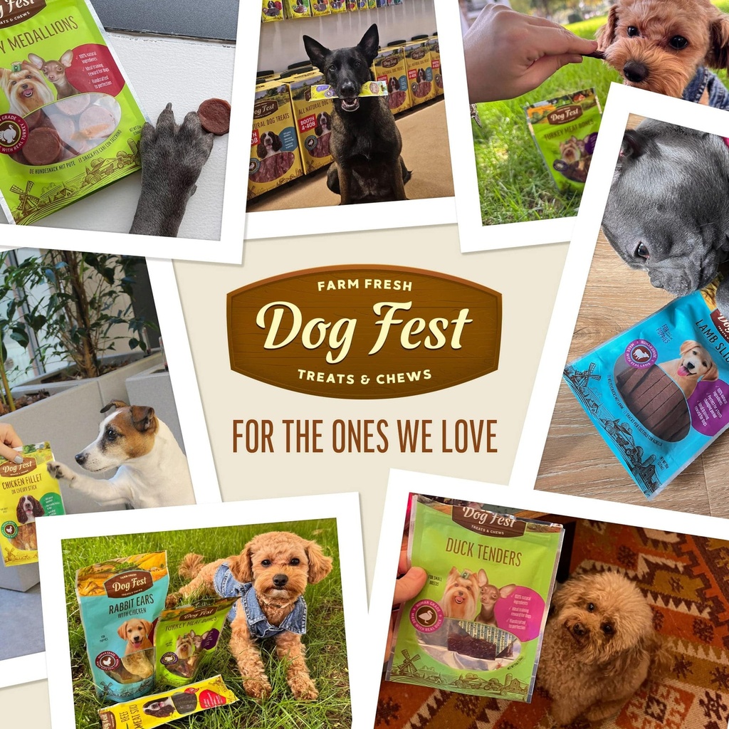 Dog Fest Chicken Fillet On A Chewy Stick For Adult Dogs - 90g (3.17oz)[Weight - 90g]