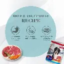 Bioline Canned Dog Food 375g -Min Order 24 pcs (24 Cans / Box)[Flavor - Beef & Vegetables]