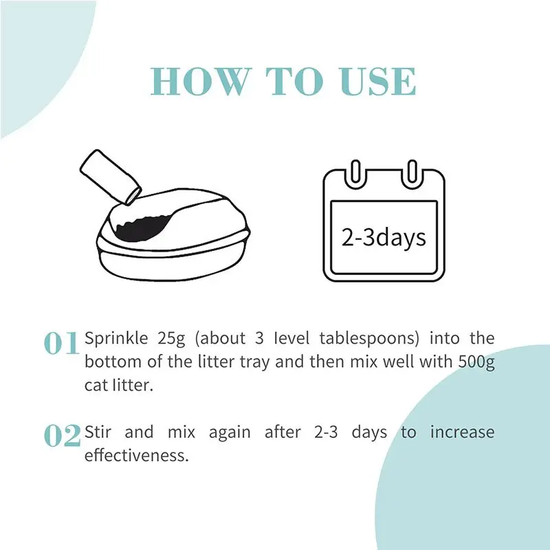 Bioline Cat Litter Deodorizer 425g[Weight - 425g, Dimension - 15.2 x 6.9 x 6.6cm]