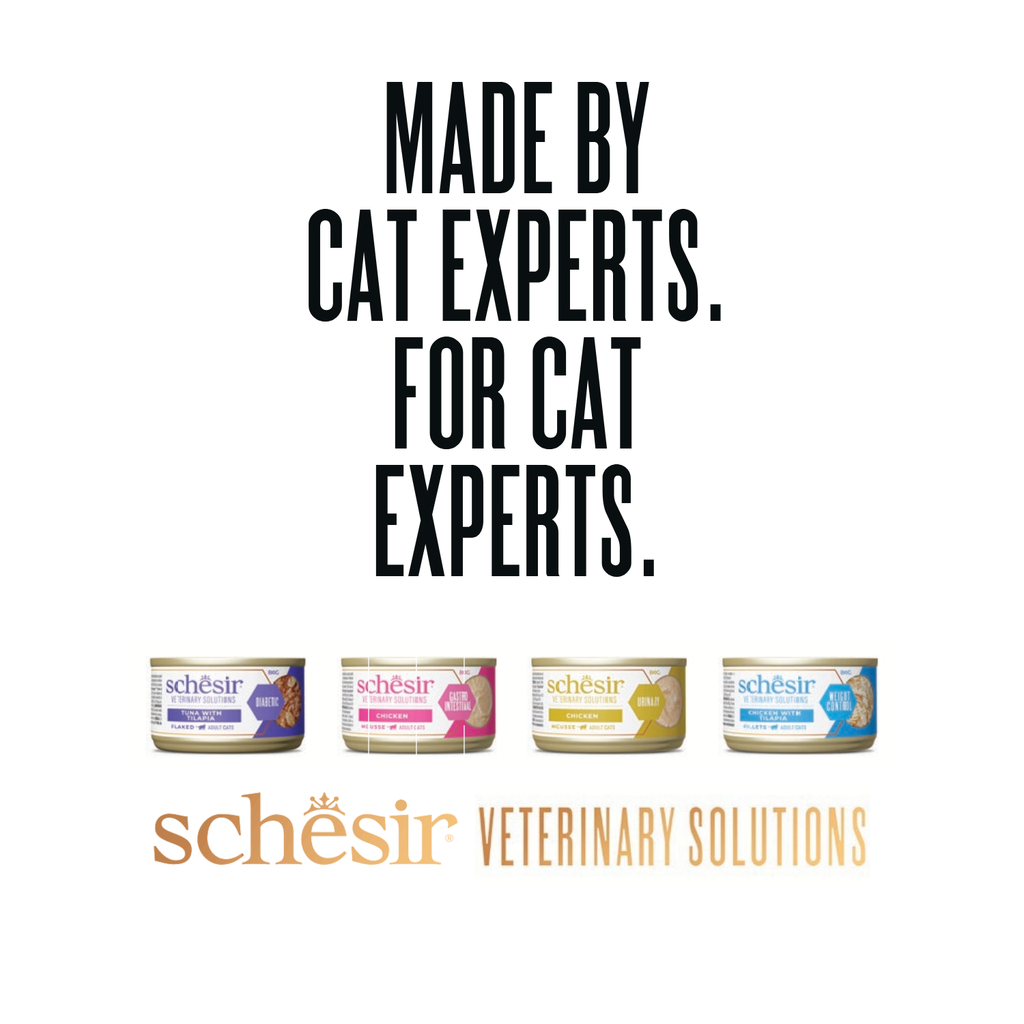 Schesir Veterinary Solutions-Urinary-Can For Cat-Wholefood Fillets-Chicken 8x80g