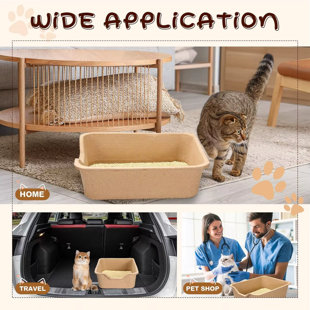 Bioline Disposable Cat Litter Basin 40x30x10cm