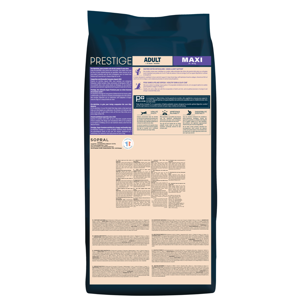 Pro Nutrition Prestige Dog Adult Medium 14Kg