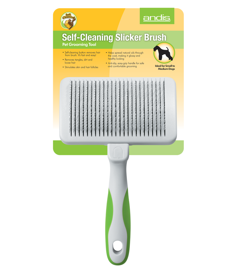 Andis Self-Cleaning Slicker Brush