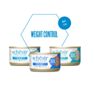 Schesir Veterinary Solutions-Weight Control-Can For Cat-Wholefood Variety Pack 3x80g
