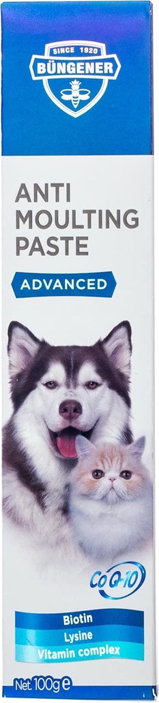 Bungener Advanced Anti Moulting Paste For Dogs & Cats-100g[Weight - 100g]
