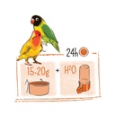 Witte Molen Puur Lovebird[Weight - 750g]