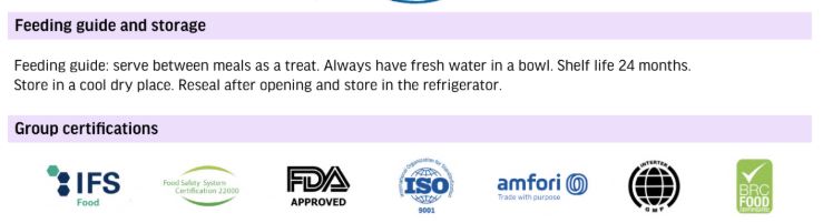 Dog Fest Dental Treats For Adult Dogs -Twister -Duck 90g (13cm)