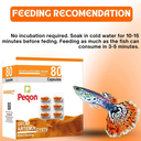 Horizone Peqon Decap Artemia Cyst – Ready-to-Feed Decapsulated Brine Shrimp Eggs (80 Capsules) – No Hatching Needed