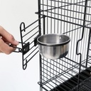 Dayang Bird Cage (A80) - 53.5 x 53.5 x 133.5cm-Black