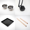 Dayang Bird Cage (A80) - 53.5 x 53.5 x 133.5cm-Black