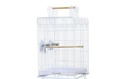 Dayang Bird Cage (A80) - 53.5 x 53.5 x 133.5cm-White
