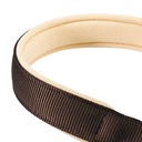 Ferplast Daytona CSS Semi - Pull - Out Collar With Soft Padding[Color - Brown, Dimension - 40cm x 15mm]