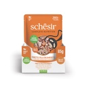 Schesir Complete & Balanced Nutrition Wet Cat Food in Jelly Pouch- Tuna & Chicken With Shrimp 85g [MOQ:12pcs]