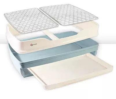 Dayang Rabbit & Small Animal Cage (R61) - 82.5X55X67.5cm-Blue