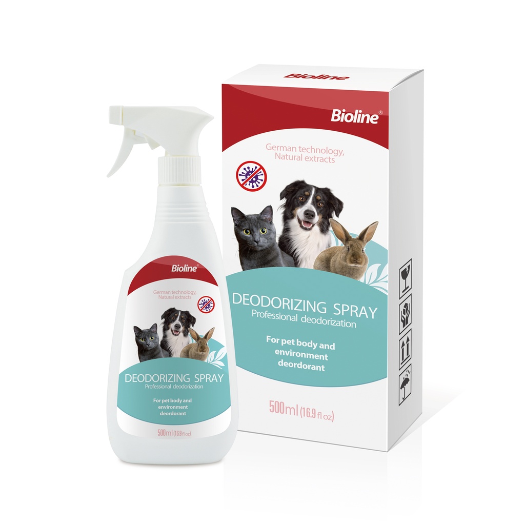 Bioline Deodorizing  Spray 500ml[Volume - 500ml]