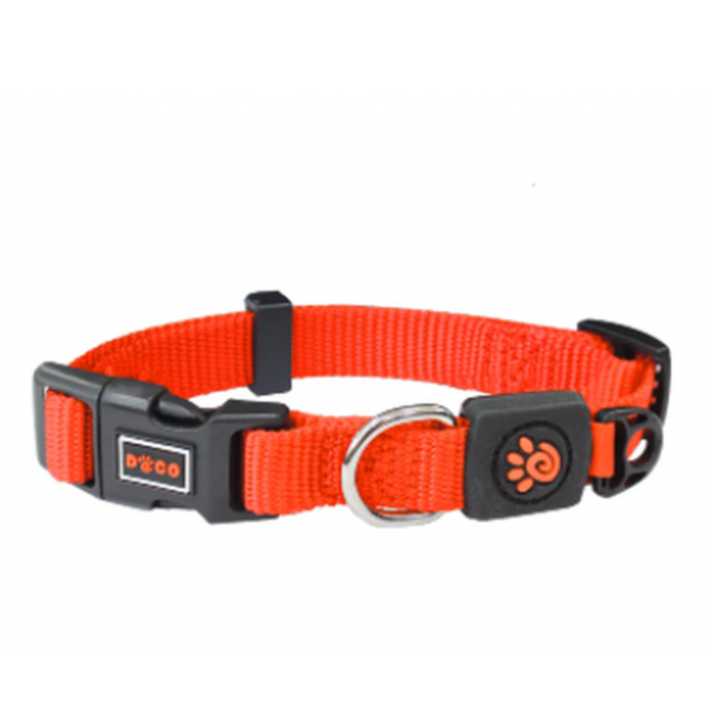 DOCO Signature O - Ring Collar[Size - L, Color - Safety Orange]