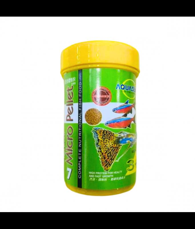 KW Zone Aquadine Micro Pellet Fish Food 60g[Weight - 60g]