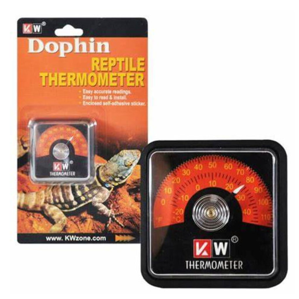 KW Zone Dophin Reptile Thermometer(B/Card) - TH010