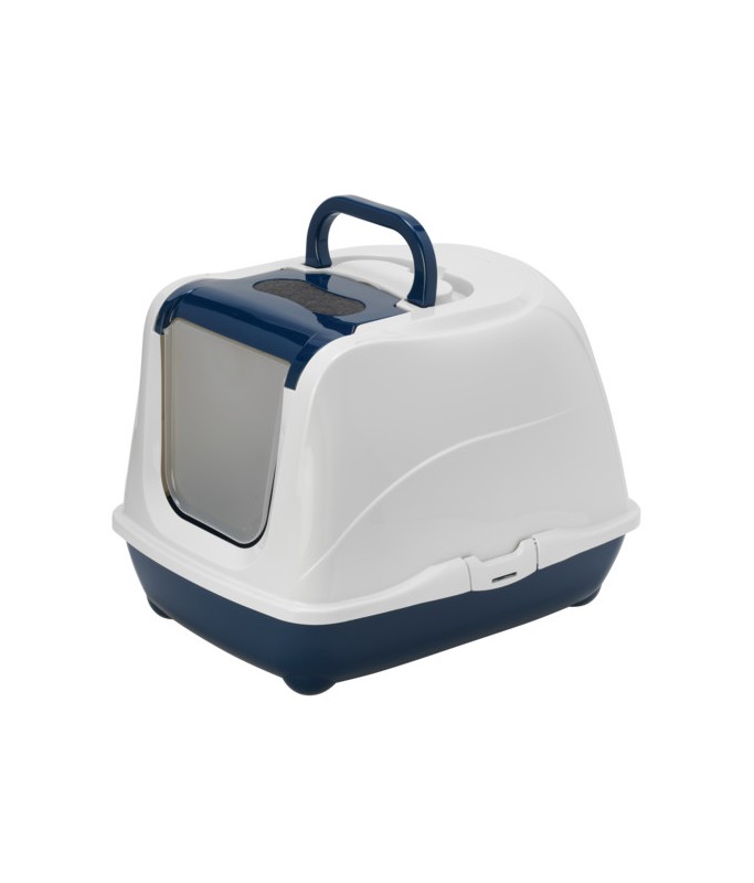 Moderna Flip Cat-Litter Jumbo-57.8 x 43.9 x 41.5 cm-Blue