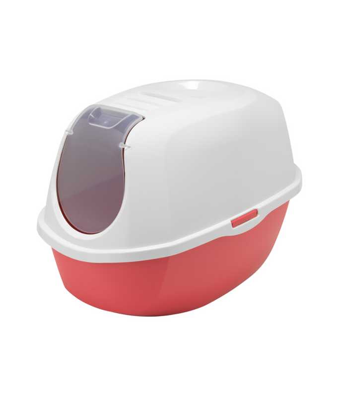 Moderna Smart Cat Litter Box - (Recycled) P4  L 54.5 x W 39.1 x H 40.3 cm[Color - Maroon]